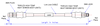Data Sheet - SMA Male to SMA Female Test Cable using HLL142 Low Loss Flexible Cable, Phase Stable vs. Temperature, 36 Inches