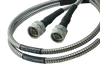 Product Image 1 - N Male to N Male Test Cable using HLL142A Low Loss Flexible Armored Cable, Phase Stable vs. Temperature, 60 Inches