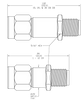 Product Image 2 - 5 dB - Fixed Attenuator SMA Male To SMA Female Up To 26 GHz Rated To 2 Watts With Passivated Stainless Steel Body
