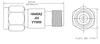Data Sheet - 8 dB - Fixed Attenuator 2.92mm Male To 2.92mm Female Up To 40 GHz Rated To 2 Watts With Passivated Stainless Steel Body Data Sheet - 8 dB - Fixed Attenuator 2.92mm Male To 2.92mm Female Up To 40 GHz Rated To 2 Watts With Passivated Stainless Steel Body