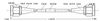 Data Sheet - Type N Male Test Cable using HLL142 Low Loss Flexible Cable, Phase Stable vs. Temperature, 24 Inches