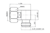 Product Image 2 - 4.3-10 Male to N Female Right Angle Low PIM Adapter - 160 dBc