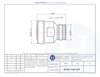 Data Sheet - 4.3-10 Female to 7/16 DIN Female Low PIM RF Adapter - 168 dBc