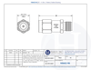 Data Sheet - 6 dB - Fixed Attenuator SMA Male To SMA Female Up To 6 GHz Rated To 2 Watts With Round Hex Passivated Stainless Steel Body