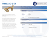 Product Image 3 - WR-22 Millimeter Waveguide E-Bend, 1-Inch Section, 33 GHz to 50 GHz, Q-Band Product Image 3 - WR-22 Millimeter Waveguide E-Bend, 1-Inch Section, 33 GHz to 50 GHz, Q-Band