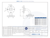 Data Sheet - WR-19 Millimeter Waveguide E-Bend, 1-Inch Section, 40 GHz to 60 GHz, U-Band