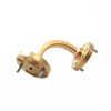 Product Image 1 - WR-6 Millimeter Waveguide E-Bend, 1-Inch Section, 110 GHz to 175 GHz, D-Band Product Image 1 - WR-6 Millimeter Waveguide E-Bend, 1-Inch Section, 110 GHz to 175 GHz, D-Band