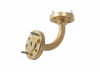 Product Image 1 - WR-6 Millimeter Waveguide H-Bend, 2.5-Inch Section, 110 GHz to 175 GHz, D-Band