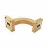 Product Image 1 - WR-42 Millimeter Waveguide H-Bend, 2.5-Inch Section, 18 GHz to 26.5 GHz