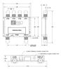 Data Sheet - Low Phase Noise CMOS Distribution Amplifier with SMA Panel Mount Rear, SMA Short Connectors on Front, 100 Hz to 100 MHz, 5 Channel, DC Coupled