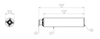 Data Sheet - Dipole Antenna with Type N Male Connector - 1450 - 2400 MHz