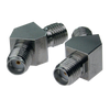 Product Image 1 - 45° Angle SMA Female to SMA Female Adapter - 27 GHz