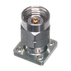 Product Image 1 - 2.4mm Male Connector 4 Hole .375" Square Flange - Accepts .009 Pin Dia., tested to 50 GHz Product Image 1 - 2.4mm Male Connector 4 Hole .375" Square Flange - Accepts .009 Pin Dia., tested to 50 GHz