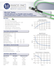 Data Sheet - 3.5mm Male to 3.5mm Male Test Cable using HLL142 Low Loss Flexible Cable, Phase Stable vs. Temperature, 30 Inches