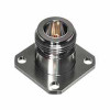 Product Image 1 - N Female 4 Hole 1.00" Square Flange - Accepts Pin Dia. .036 Product Image 1 - N Female 4 Hole 1.00" Square Flange - Accepts Pin Dia. .036