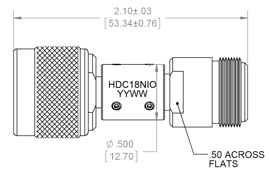 Female Blocks N Male To N Female DC Block DC Block 50 Ohm – N Male To N Female ...