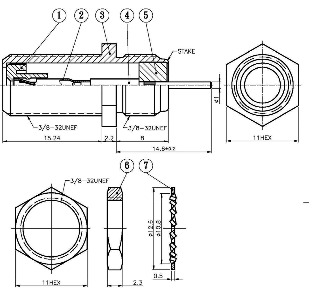 Type F Connectors HASCO Components