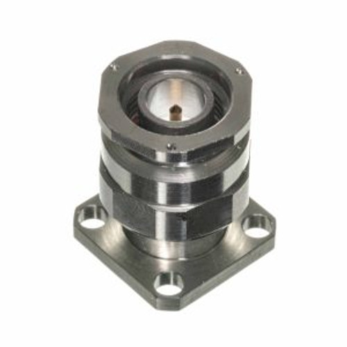 Main Image - TNC Male Connector 4 Hole .687" Square Flange - Accepts .018 Pin Dia. Main Image - TNC Male Connector 4 Hole .687" Square Flange - Accepts .018 Pin Dia.