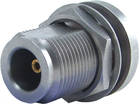 N Female to SMA Female Bulkhead Adapter