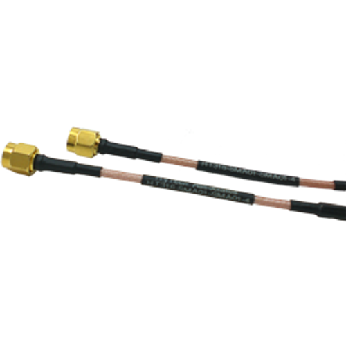Image - SMA Male to SMA Male Test Cable using RG316 Low Loss Ultra Flexible Cable