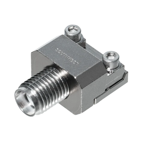 Image - 292-07A-12, SMA Female End Launch Connector - Standard Block, Thread-In