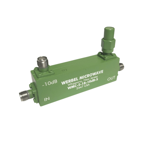 Main Image - High Performance Wideband Directional Coupler 10 dB SMA Female, 2 to 18 GHz Main Image - High Performance Wideband Directional Coupler 10 dB SMA Female, 2 to 18 GHz