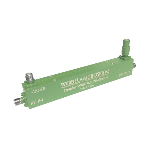 Main Image - Directional Coupler 20 dB SMA Female, 0.5 to 20 GHz Main Image - Directional Coupler 20 dB SMA Female, 0.5 to 20 GHz