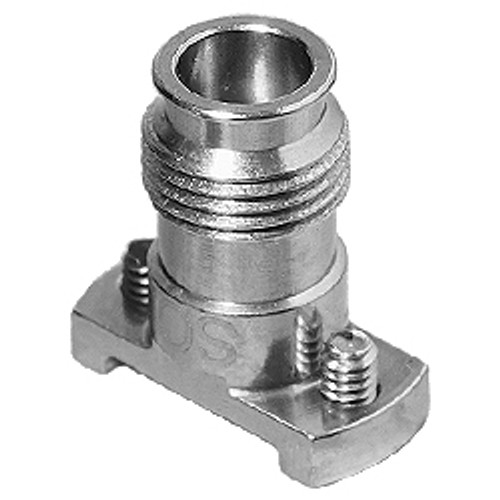 Main Image - Vertical Launch Connector 1.35mm Female 2-Hole .390 Long, DC to 90 GHz Main Image - Vertical Launch Connector 1.35mm Female 2-Hole .390 Long, DC to 90 GHz