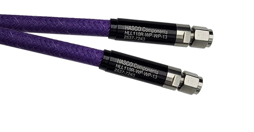 Main Image - HLL110R Low Loss Ruggedized Cable Series with 1.0mm Male to 1.0mm Male Connectors - 110 GHz