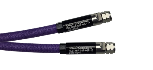 Main Image - HLL145R Low Loss, Phase Stable, Flexible Cable Series with 0.8mm Male to 0.8mm Male Connectors - 145 GHz