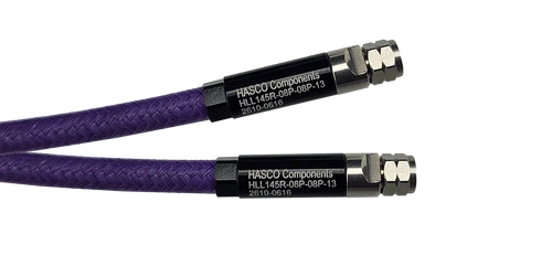 Main Image - HLL145R Low Loss, Phase Stable, Flexible Cable Series with 0.8mm Male to 0.8mm Male Connectors - 145 GHz