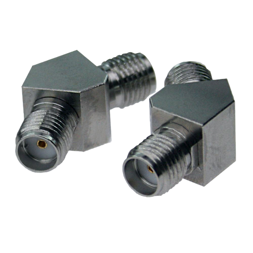 Main Image - 45° Angle SMA Female to SMA Female Adapter