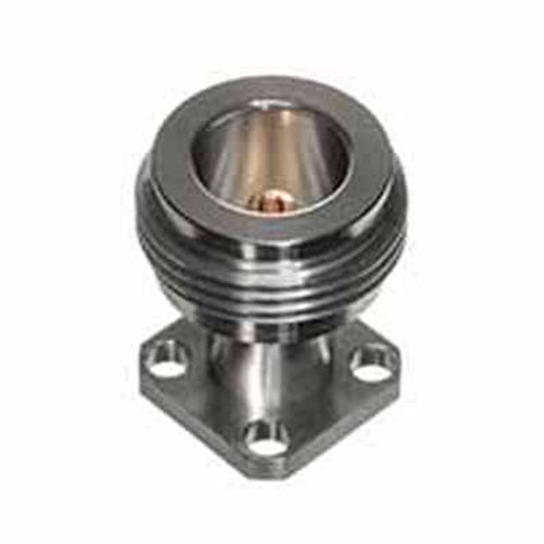 Main Image - N Female 4 Hole .500" Square Flange - Accepts Pin Dia. .036 Main Image - N Female 4 Hole .500" Square Flange - Accepts Pin Dia. .036