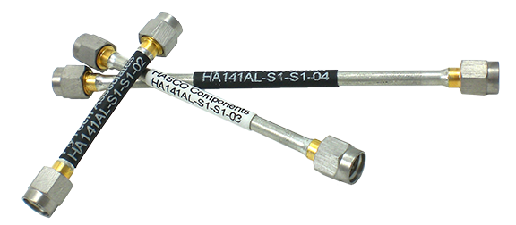 Product Image 1 - SMA Male to SMA Male .141 Hand Formable Cable using RG402 Aluminum Coax, 5 Inches