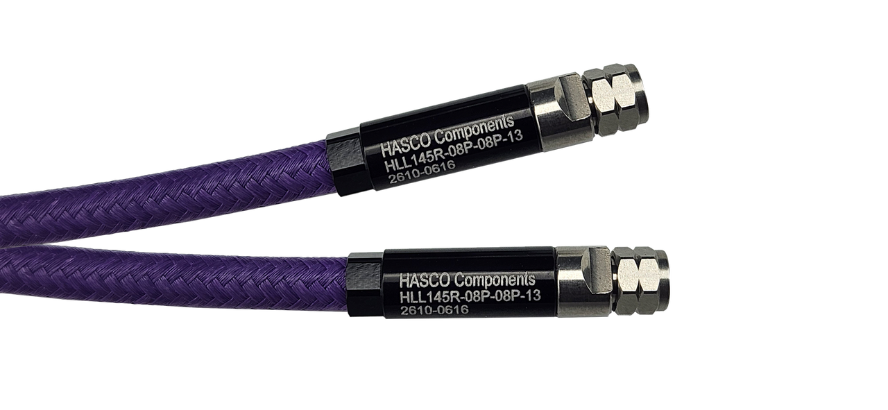 Product Image 1 - HLL145R Low Loss, Phase Stable, Flexible Cable Series with 0.8mm Male to 0.8mm Male Connectors, 12 inch - 145 GHz