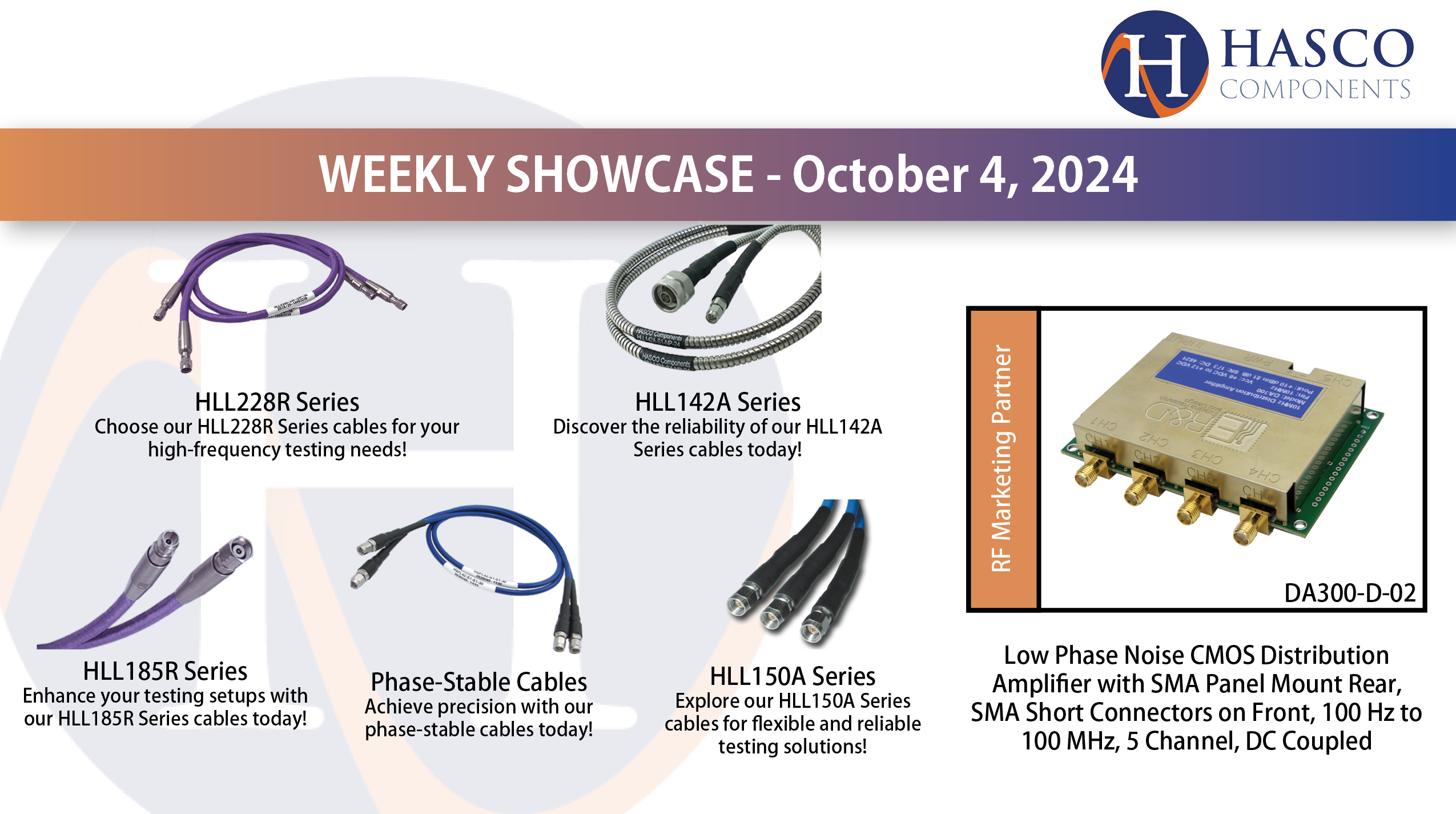 Weekly Showcase: Discover the Durability and Performance of our Armoured Test Cables! Weekly Showcase: Discover the Durability and Performance of our Armoured Test Cables!