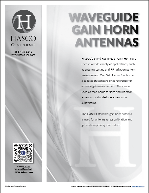 Gain Horn Antennas Catalog