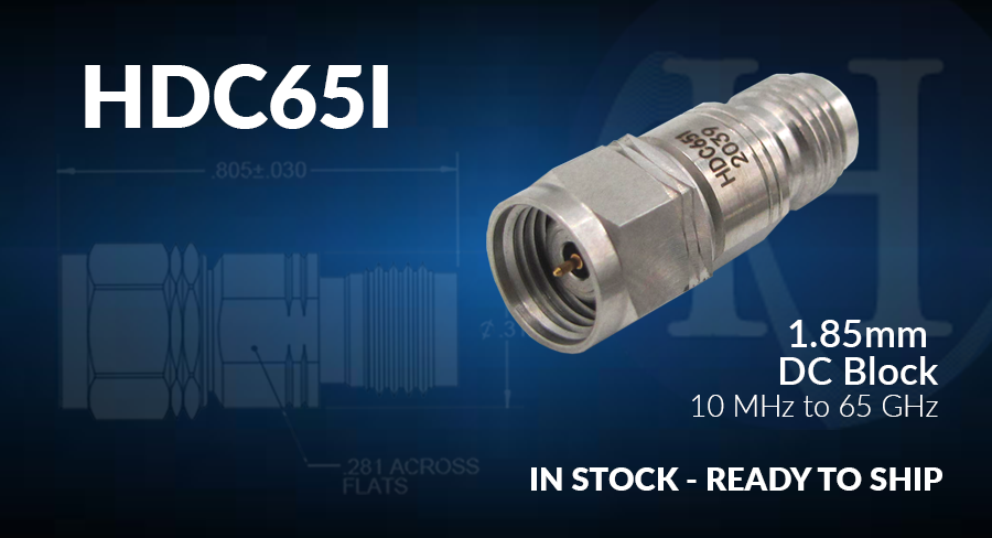 1.85mm DC Block - HDC65I