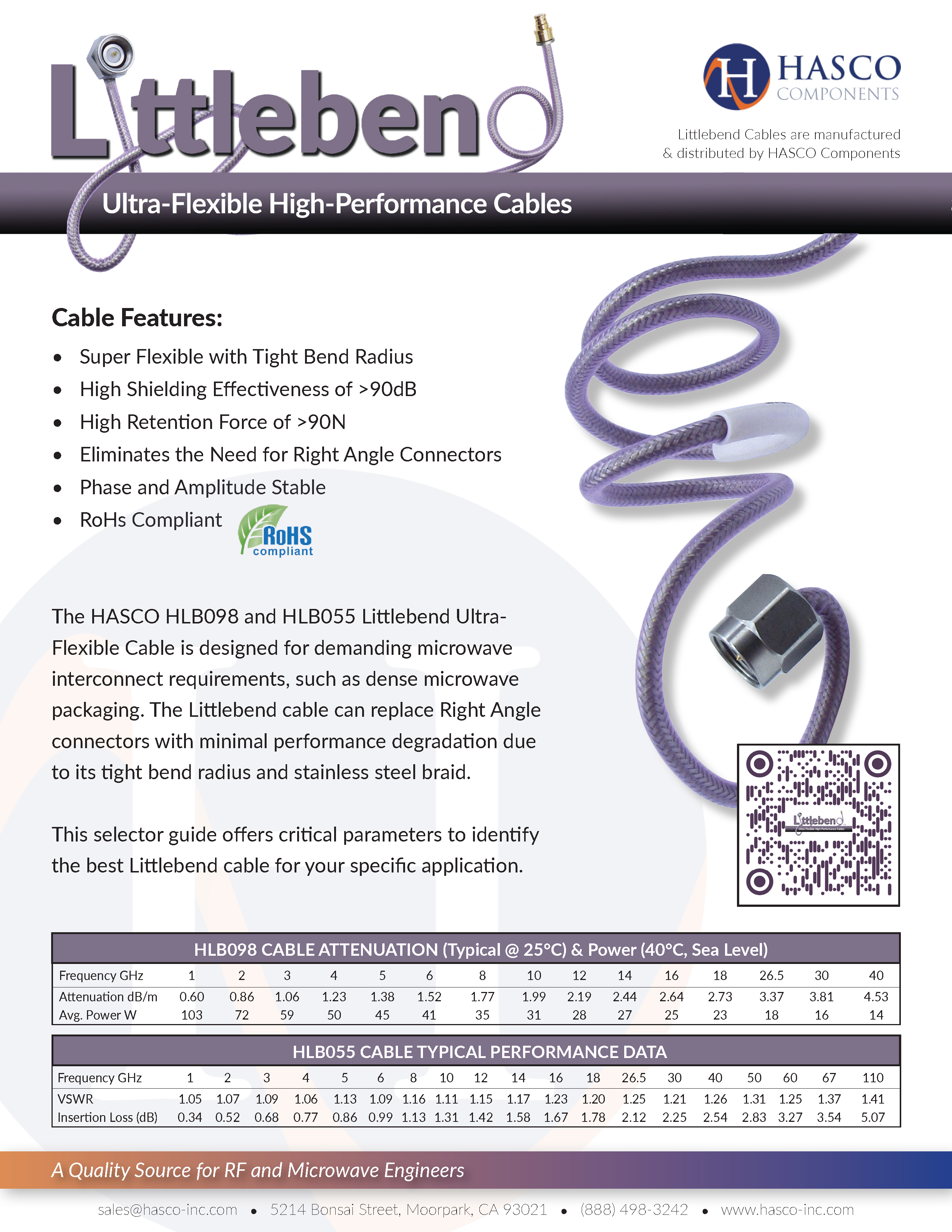 Littlebend Brochure and Selector Guide Littlebend Brochure and Selector Guide