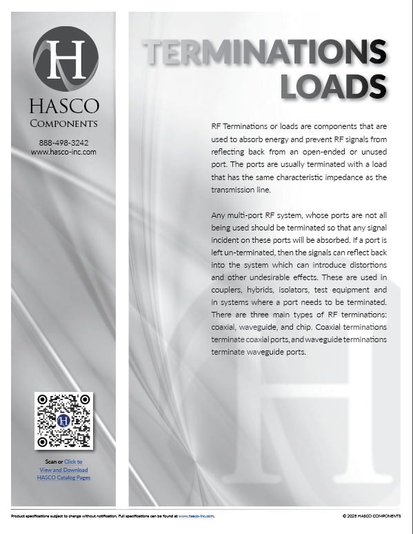 Terminations Catalog