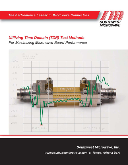 Time-Domain Reflectometry for Transitions