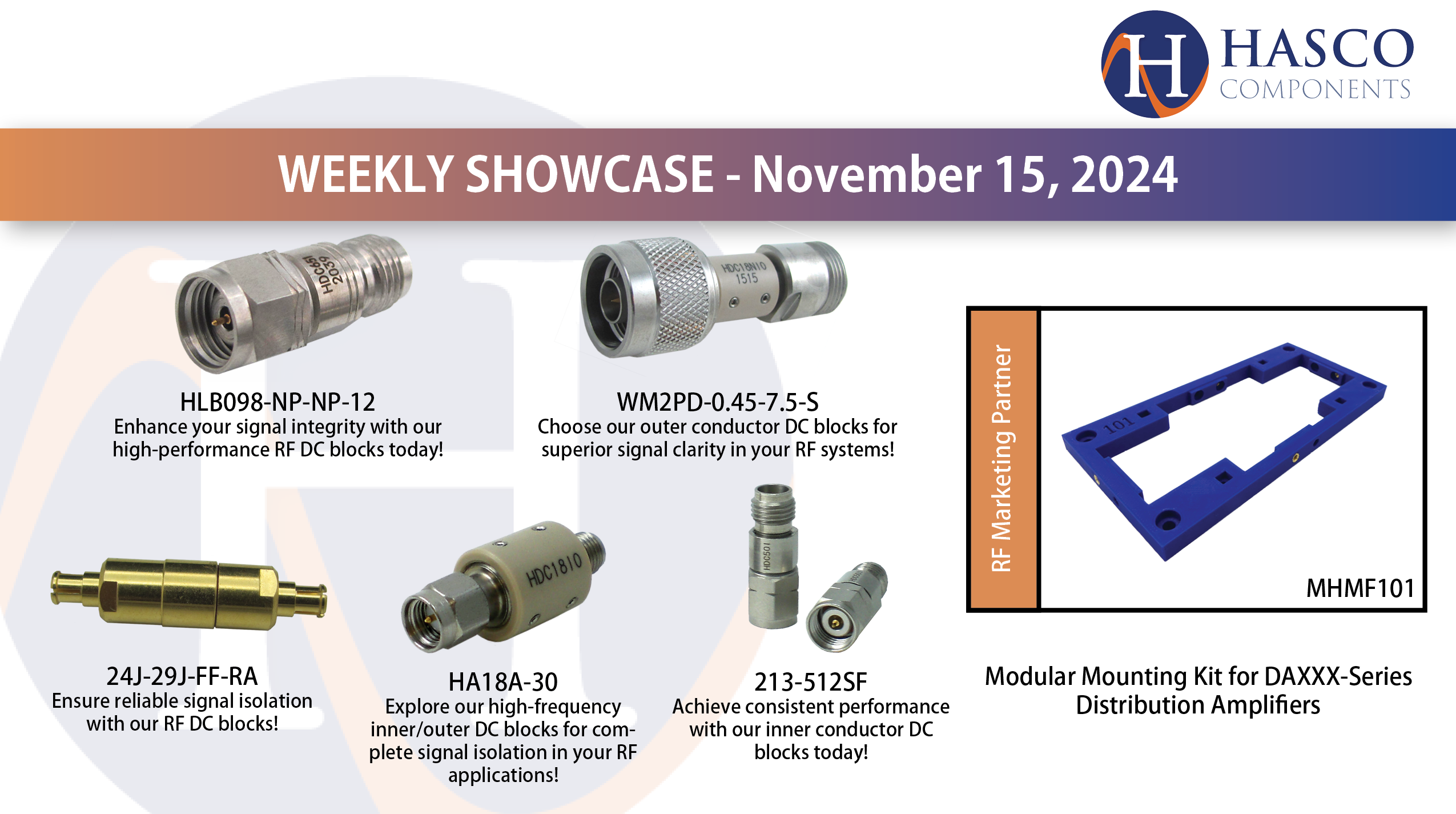 Weekly Showcase: Achieve Signal Integrity with Our DC Blocks!