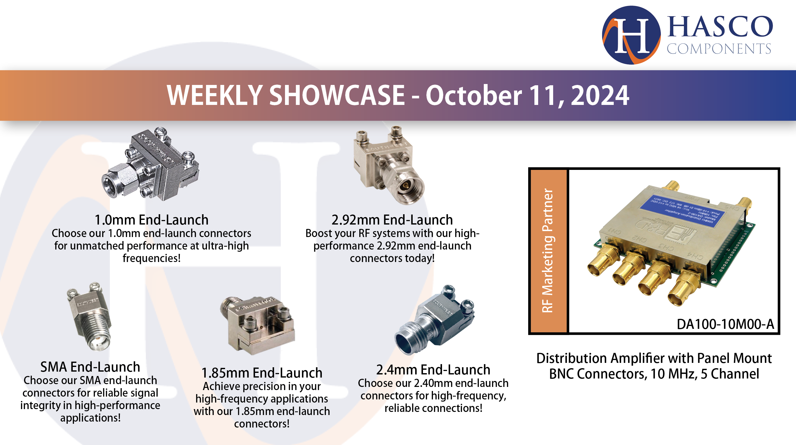 Weekly Showcase: Superior Signal Performance with Our End-Launch Connectors!