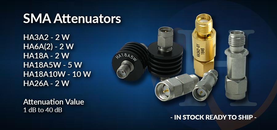 SMA Attenuators - HASCO COMPONENTS