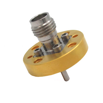 WR-15 to 1.85mm Female End Launch Waveguide to Coax Adapter