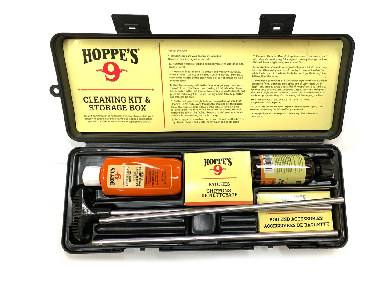 Hoppe's 12 Gauge Shotgun Cleaning Kit with Storage Box - SARCO, Inc