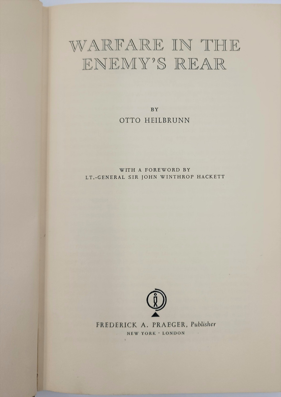 Warfare in the Enemy's Rear SARCO, Inc