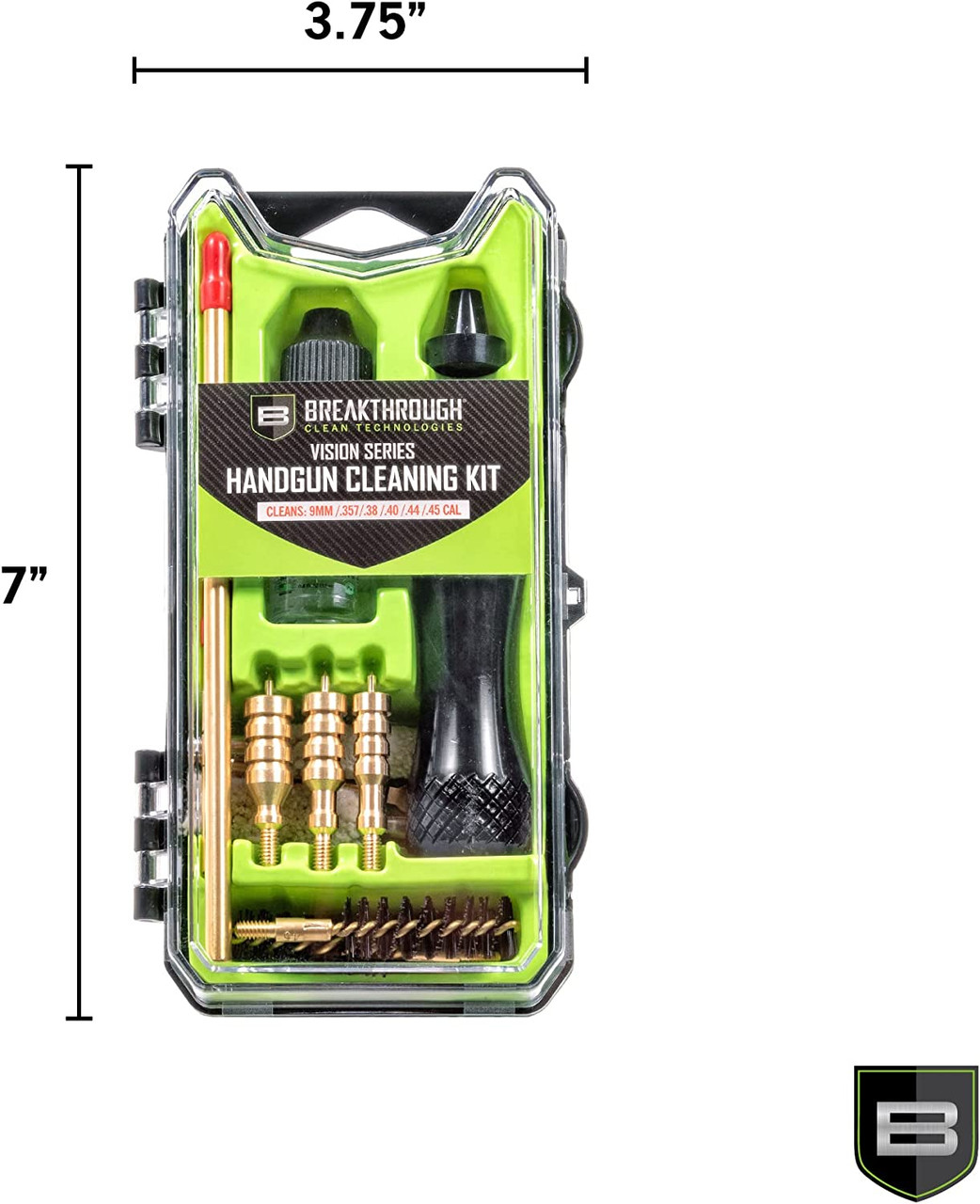 10-Pack .44/.45 Caliber Bore Mops For Gun Cleaning - Cotton, DFVPRO Brand