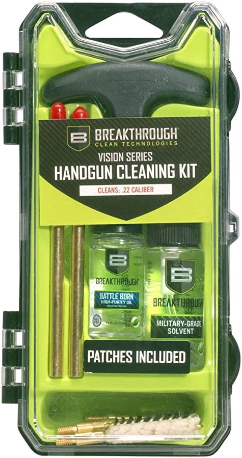 Breakthrough Clean Technologies® Vision Series Pistol Cleaning Kit, .22
