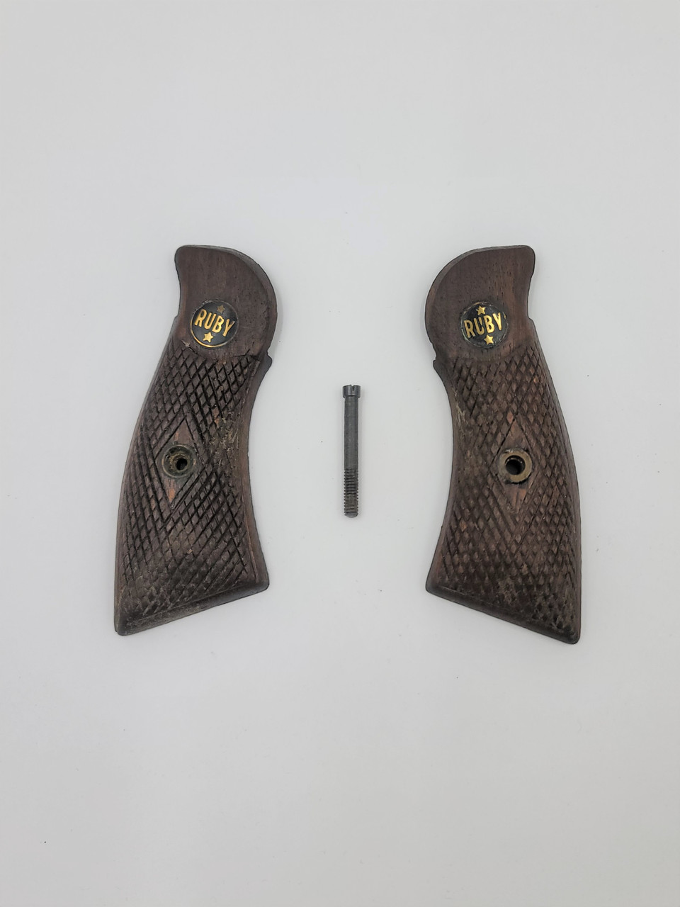 Ruby Extra .22 Cal Revolver Wood Grips - SARCO, Inc